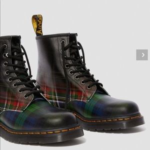 Dr. Martens 1460 Tartan Lace Up Boots
